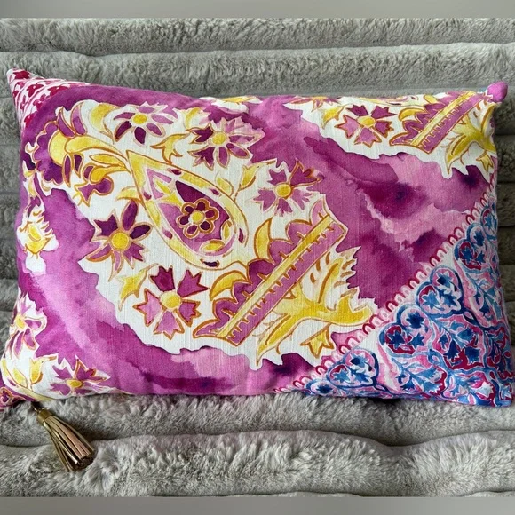 EUC Anthropologie Tali Pillow, 22” x 14” - Picture 2 of 5